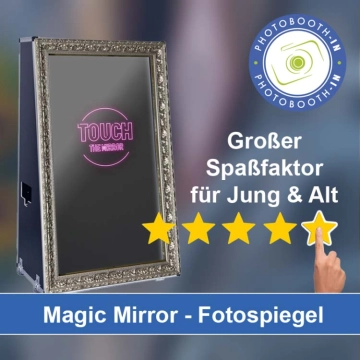 In Lehrte einen Magic Mirror Fotospiegel mieten