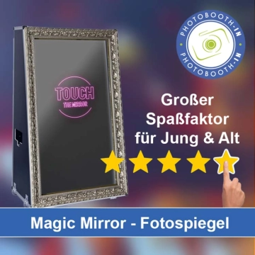 In Leichlingen (Rheinland) einen Magic Mirror Fotospiegel mieten
