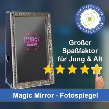 In Leidersbach einen Magic Mirror Fotospiegel mieten