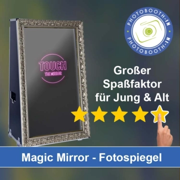 In Leinefelde-Worbis einen Magic Mirror Fotospiegel mieten