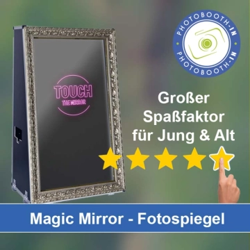 In Leinfelden-Echterdingen einen Magic Mirror Fotospiegel mieten