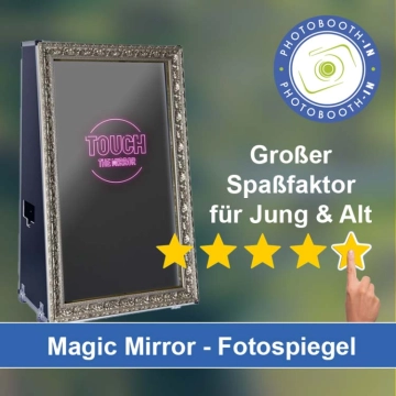 In Leipzig einen Magic Mirror Fotospiegel mieten