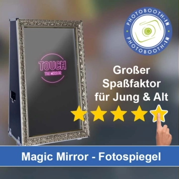 In Lemwerder einen Magic Mirror Fotospiegel mieten