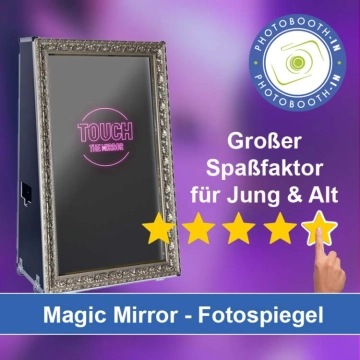 In Lengenfeld (Vogtland) einen Magic Mirror Fotospiegel mieten