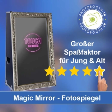 In Lenggries einen Magic Mirror Fotospiegel mieten