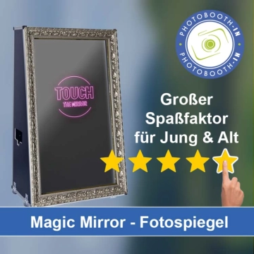 In Lennestadt einen Magic Mirror Fotospiegel mieten