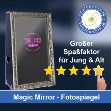 In Lenningen einen Magic Mirror Fotospiegel mieten