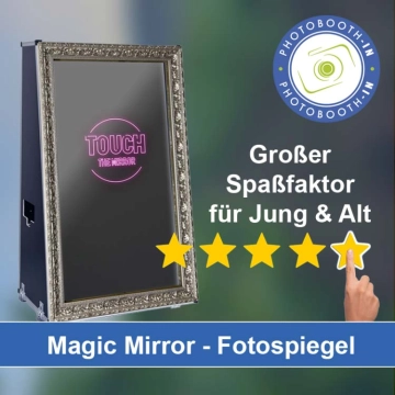 In Leopoldshöhe einen Magic Mirror Fotospiegel mieten