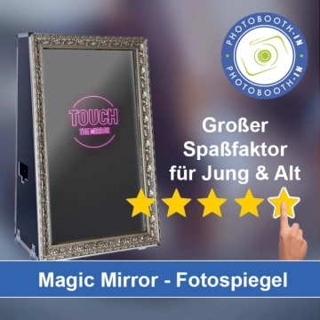 In Leutershausen einen Magic Mirror Fotospiegel mieten