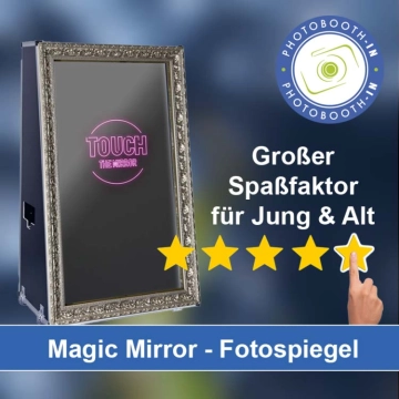 In Leutkirch im Allgäu einen Magic Mirror Fotospiegel mieten