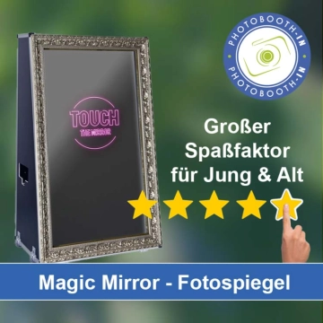 In Lichtenau (Baden) einen Magic Mirror Fotospiegel mieten