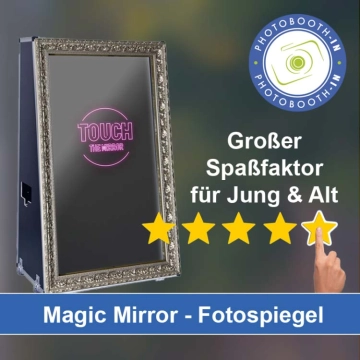 In Lichtenau (Westfalen) einen Magic Mirror Fotospiegel mieten