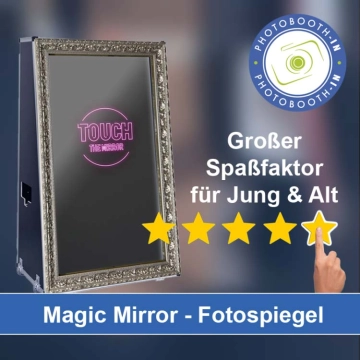 In Lilienthal einen Magic Mirror Fotospiegel mieten