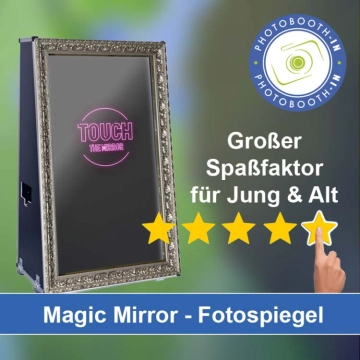 In Limbach-Oberfrohna einen Magic Mirror Fotospiegel mieten