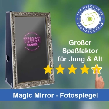 In Lindau (Bodensee) einen Magic Mirror Fotospiegel mieten