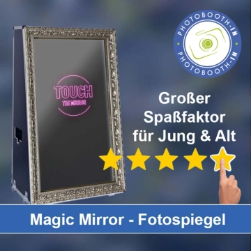 In Linden (Hessen) einen Magic Mirror Fotospiegel mieten