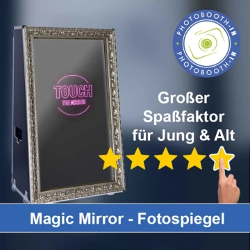 In Lindenfels einen Magic Mirror Fotospiegel mieten