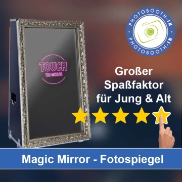 In Lindern (Oldenburg) einen Magic Mirror Fotospiegel mieten