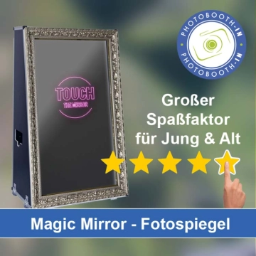 In Lindhorst einen Magic Mirror Fotospiegel mieten