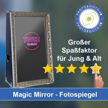 In Lindlar einen Magic Mirror Fotospiegel mieten