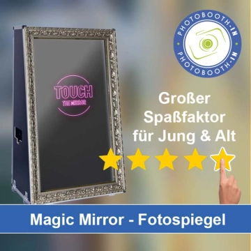 In Lingen (Ems) einen Magic Mirror Fotospiegel mieten