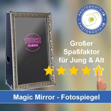 In Lingenfeld einen Magic Mirror Fotospiegel mieten
