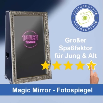 In Linnich einen Magic Mirror Fotospiegel mieten
