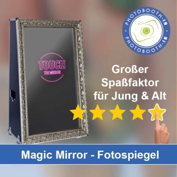 In Löcknitz einen Magic Mirror Fotospiegel mieten