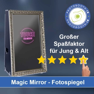 In Löffingen einen Magic Mirror Fotospiegel mieten