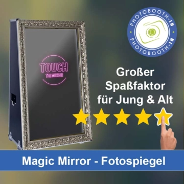 In Löhnberg einen Magic Mirror Fotospiegel mieten
