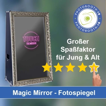 In Lohfelden einen Magic Mirror Fotospiegel mieten