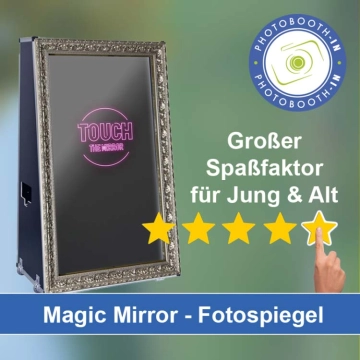 In Lohne (Oldenburg) einen Magic Mirror Fotospiegel mieten