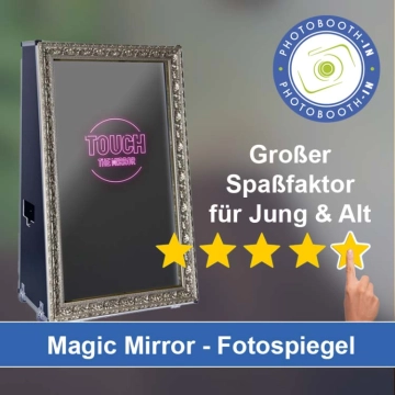 In Lonsee einen Magic Mirror Fotospiegel mieten