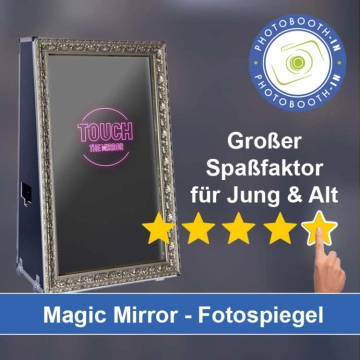 In Lorch (Rheingau) einen Magic Mirror Fotospiegel mieten