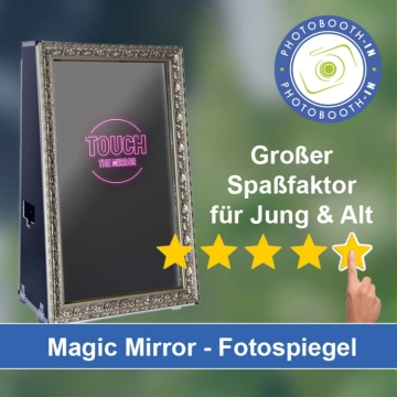 In Losheim am See einen Magic Mirror Fotospiegel mieten