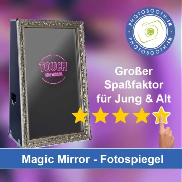 In Loßburg einen Magic Mirror Fotospiegel mieten