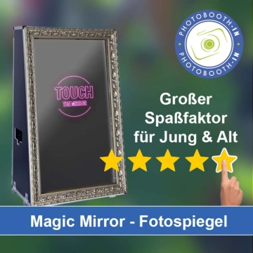 In Lotte einen Magic Mirror Fotospiegel mieten
