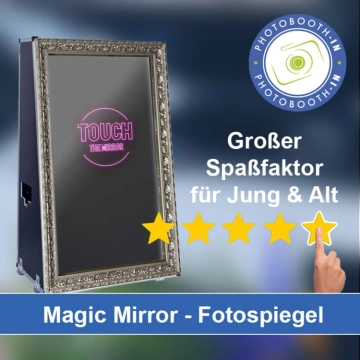 In Ludwigslust einen Magic Mirror Fotospiegel mieten