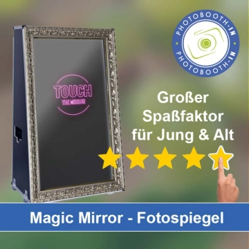 In Ludwigsstadt einen Magic Mirror Fotospiegel mieten