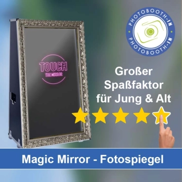 In Lübbecke einen Magic Mirror Fotospiegel mieten