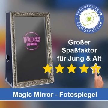 In Lübeck einen Magic Mirror Fotospiegel mieten
