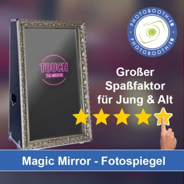 In Lüchow (Wendland) einen Magic Mirror Fotospiegel mieten