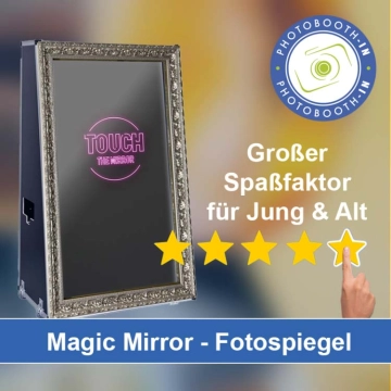 In Lüdenscheid einen Magic Mirror Fotospiegel mieten