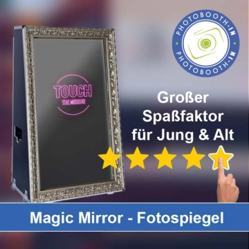 In Lüneburg einen Magic Mirror Fotospiegel mieten