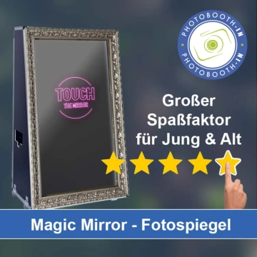In Lütjensee einen Magic Mirror Fotospiegel mieten