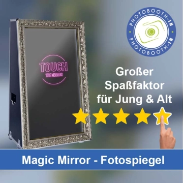 In Lützelbach einen Magic Mirror Fotospiegel mieten