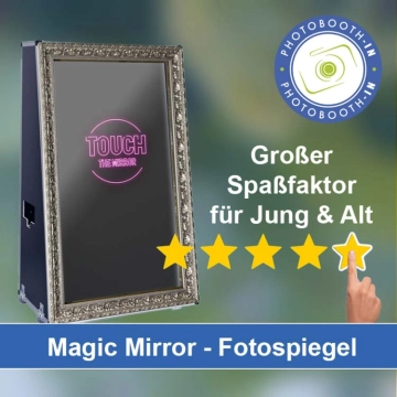In Lützen einen Magic Mirror Fotospiegel mieten