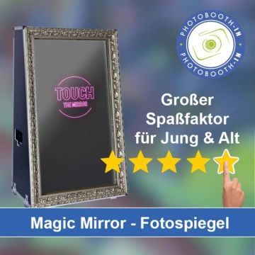 In Luhe-Wildenau einen Magic Mirror Fotospiegel mieten