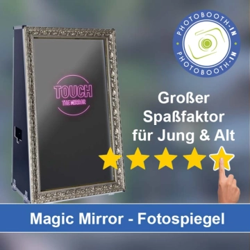 In Lustadt einen Magic Mirror Fotospiegel mieten