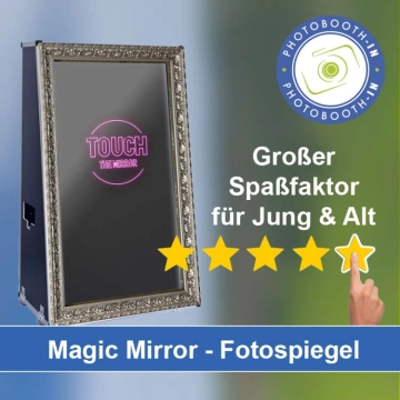 In Magdeburg einen Magic Mirror Fotospiegel mieten